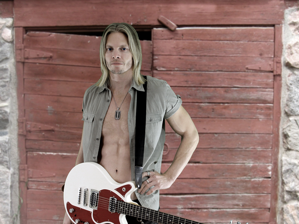 Davey T Hamilton Electric Guitar Wallpaper