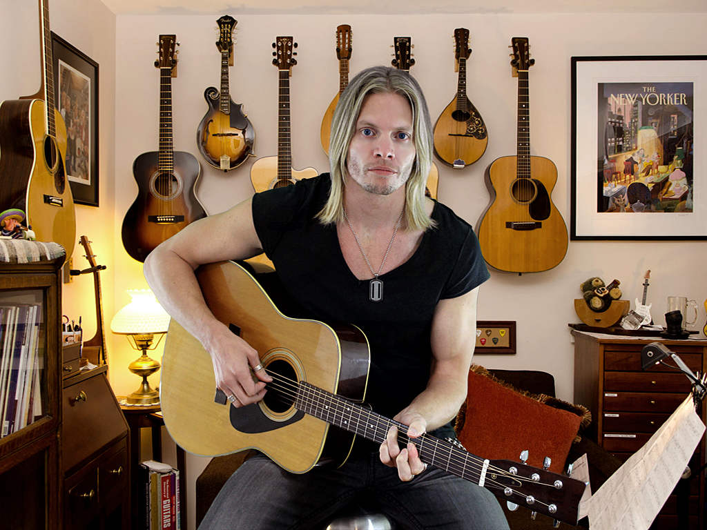 God Fearing Rockstar Guitars Wallpaper